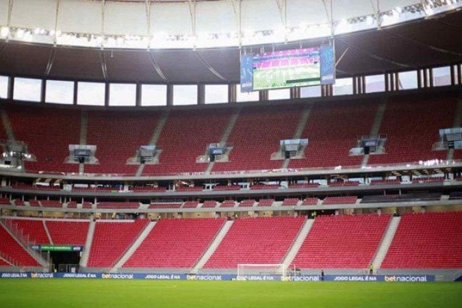 Mané Garrincha será o palco do clássico entre Vasco e Botafogo pelo Brasileirão - (crédito: Foto: Matheus Lima/Vasco) Mané Garrincha será o palco do clássico entre Vasco e Botafogo pelo Brasileirão - (crédito: Foto: Matheus Lima/Vasco)