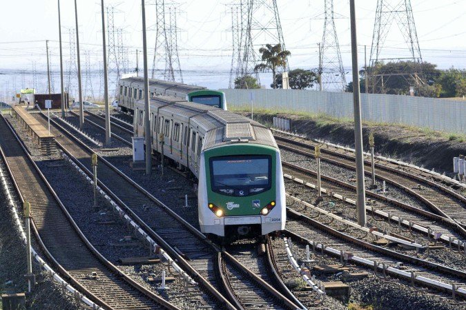  Metrô-DF terá operação especial e passagens gratuitas no feriado de 7 de Setembro -  (crédito: Minervino Júnior/CB/D.A.Press)