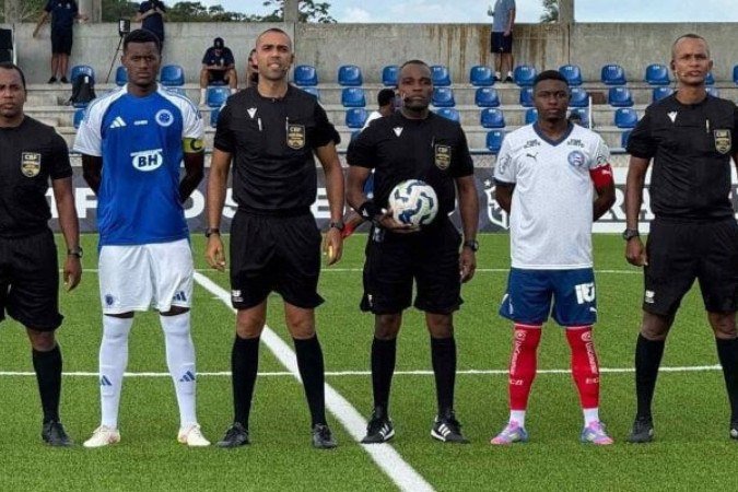 Cruzeiro e Bahia pelo Sub-20 - (crédito: Divulgação / Bahia) Cruzeiro e Bahia pelo Sub-20 - (crédito: Divulgação / Bahia)