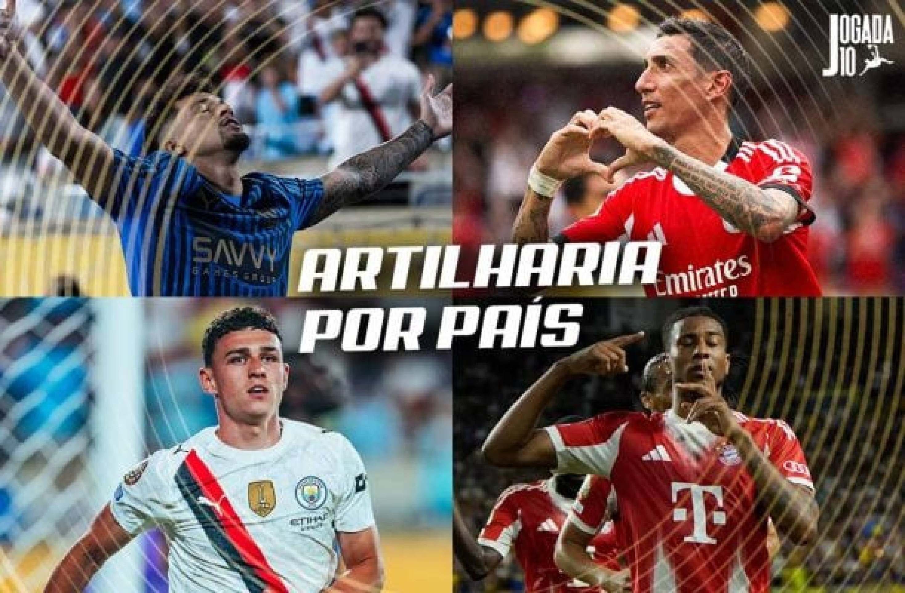 Brasil na ponta: confira a artilharia por nacionalidade no Mundial de Clubes
