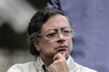 Gustavo Petro: 'Não prejudique dois séculos de relações diplomáticas' - (crédito: AFP) Gustavo Petro: 'Não prejudique dois séculos de relações diplomáticas' - (crédito: AFP)