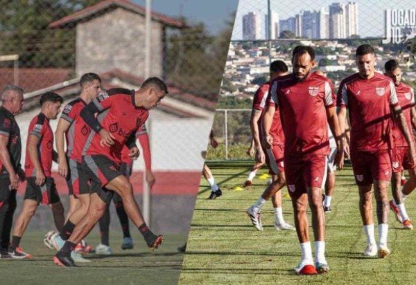 Fotos: Bruno Corsino/Atletico GO; Divulgação/CRB