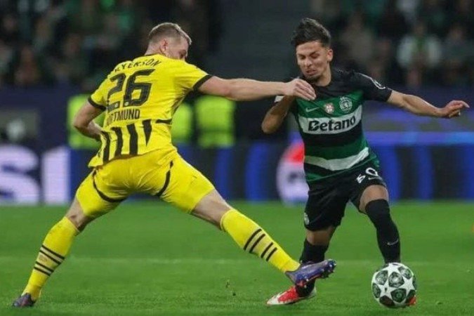 Biel foi titular apenas na partida contra o Borussia Dortmund, pela Champions League - (crédito: Foto: Divulgação/Sporting) Biel foi titular apenas na partida contra o Borussia Dortmund, pela Champions League - (crédito: Foto: Divulgação/Sporting)