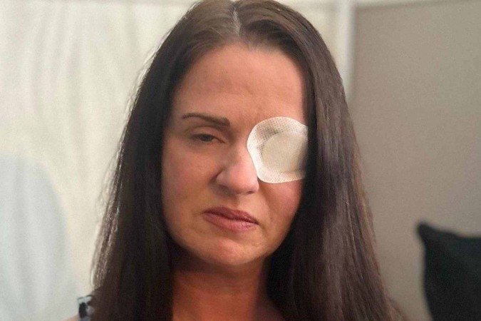 Kaylie Bailey passou três dias na UTI - (crédito: Arquivo pessoal) Kaylie Bailey passou três dias na UTI - (crédito: Arquivo pessoal)