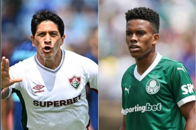 Cano e Estevão, as apostas de Fluminense e Palmeiras em busca de uma vaga na Copa do Mundo de Clubes - (crédito: Paul Ellis/AFP e Francois Nel/Getty Images via AFP ) Cano e Estevão, as apostas de Fluminense e Palmeiras em busca de uma vaga na Copa do Mundo de Clubes - (crédito: Paul Ellis/AFP e Francois Nel/Getty Images via AFP )