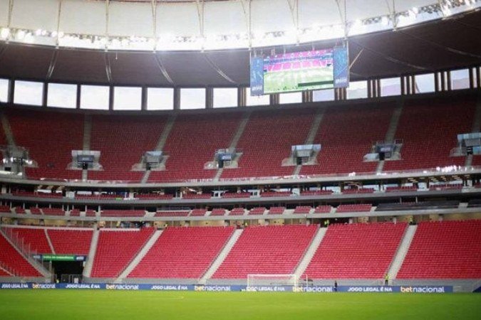 Santos x Flamengo pode acontecer no Mané Garrincha - (crédito: Foto: Matheus Lima/Vasco) Santos x Flamengo pode acontecer no Mané Garrincha - (crédito: Foto: Matheus Lima/Vasco)