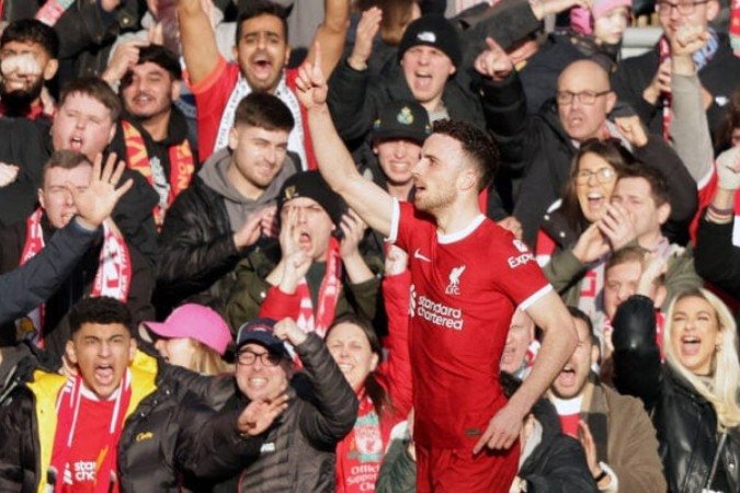 Diogo Jota estava no Liverpool desde 2020 - (crédito: Ian Hodgson/AFP via Getty Images) Diogo Jota estava no Liverpool desde 2020 - (crédito: Ian Hodgson/AFP via Getty Images)