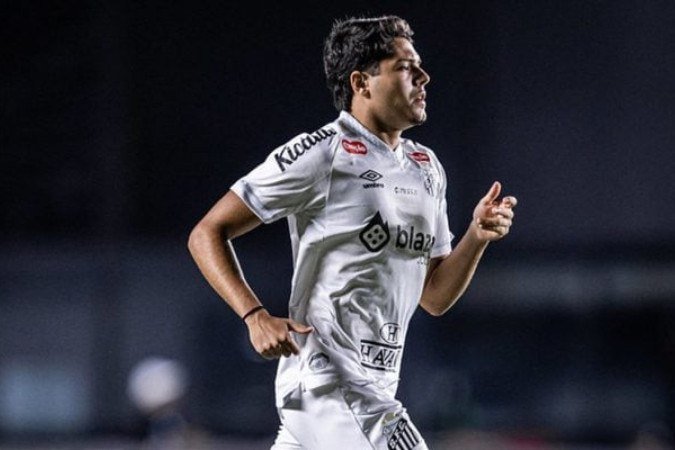 Luca Meirelles já marcou doze vezes no Brasileirão Sub-20 - (crédito: Foto: Raul Baretta/Santos FC) Luca Meirelles já marcou doze vezes no Brasileirão Sub-20 - (crédito: Foto: Raul Baretta/Santos FC)