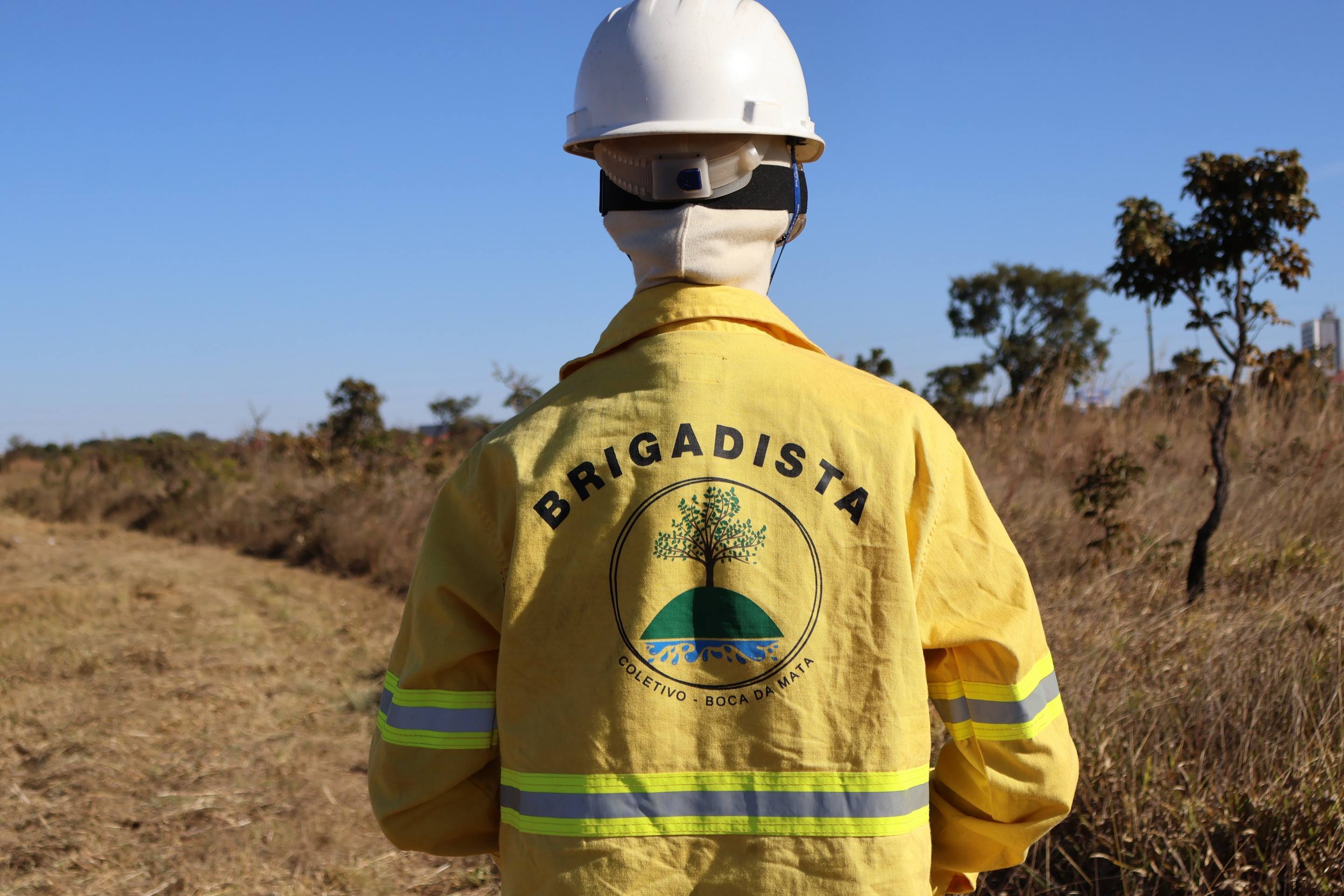  03/07/2025 Bruna Gaston CB/DA Press. Brigadista voluntária Raquel Noronha, Parque Boca da Mata       