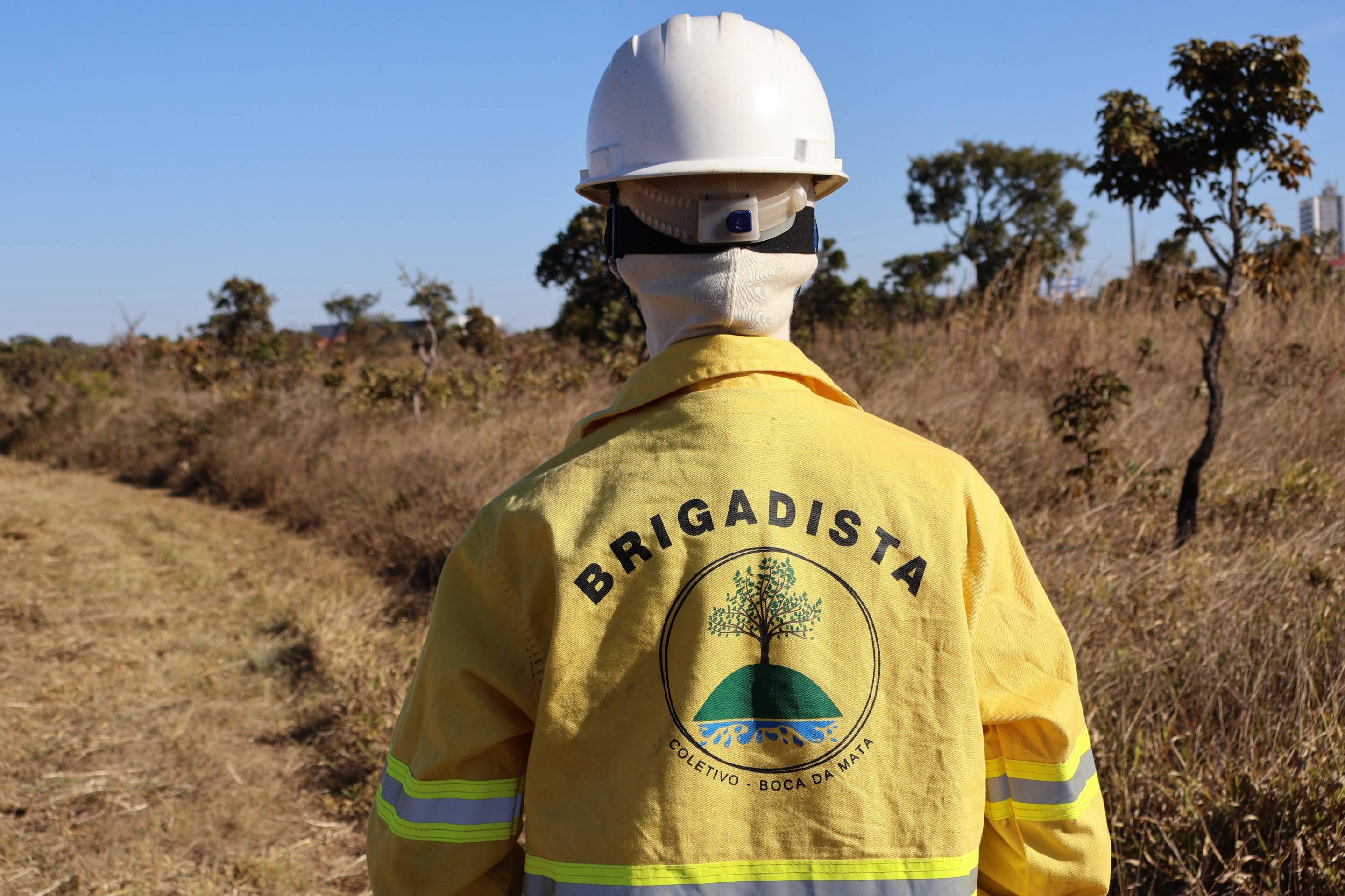  03/07/2025 Bruna Gaston CB/DA Press. Brigadista voluntária Raquel Noronha, Parque Boca da Mata       