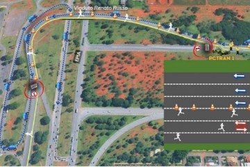 As equipes de fiscalização do Detran-DF realizarão intervenções no trânsito