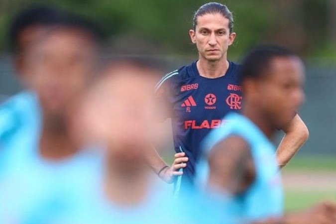 Filipe Luís tem problemas com saída de Gerson e lesão de Pulgar - (crédito: Foto: Gilvan de Souza/Flamengo) Filipe Luís tem problemas com saída de Gerson e lesão de Pulgar - (crédito: Foto: Gilvan de Souza/Flamengo)