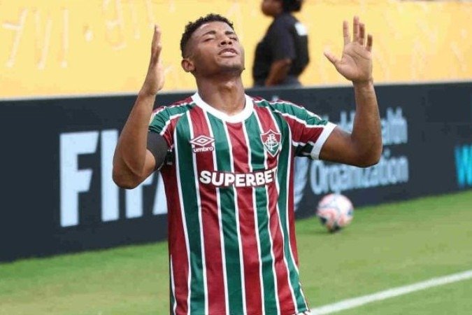 Hércules já tem dois gols pelo Fluminense no Mundial de Clubes -  (crédito: Foto: MARCELO GONÇALVES / FLUMINENSE F.C.)