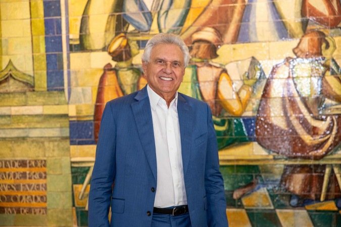 O governador Ronaldo Caiado foi o mais bem avaliado entre os estados analisados pela pesquisa Genial/Quaest  -  (crédito: Mariana Campos/CB/D.A Press)