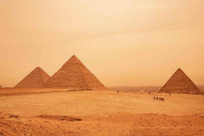 Reconstrução facial do indivíduo de Nuwayrat com base em dados de escaneamento 3D do crânio e a análise dos ossos - (crédito: Caroline Wilkinson, Liverpool John Moores University) Reconstrução facial do indivíduo de Nuwayrat com base em dados de escaneamento 3D do crânio e a análise dos ossos - (crédito: Caroline Wilkinson, Liverpool John Moores University)