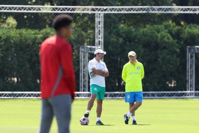 Palmeiras terá formação inédita contra o Chelsea - (crédito: Foto: Cesar Greco/Palmeiras) Palmeiras terá formação inédita contra o Chelsea - (crédito: Foto: Cesar Greco/Palmeiras)