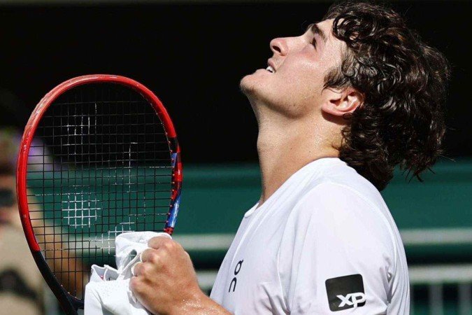 O mundo do tênis percebeu que João Fonseca gera benefícios comerciais que se traduzem em mais público, atenção midiática e novos praticantes do esporte - (crédito: Getty Images) O mundo do tênis percebeu que João Fonseca gera benefícios comerciais que se traduzem em mais público, atenção midiática e novos praticantes do esporte - (crédito: Getty Images)