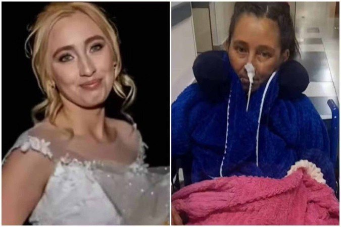 Mulher é internada para laqueadura na Argentina e acorda com a perna amputada e transplante de coração - (crédito: Reprodução/Facebook) Mulher é internada para laqueadura na Argentina e acorda com a perna amputada e transplante de coração - (crédito: Reprodução/Facebook)