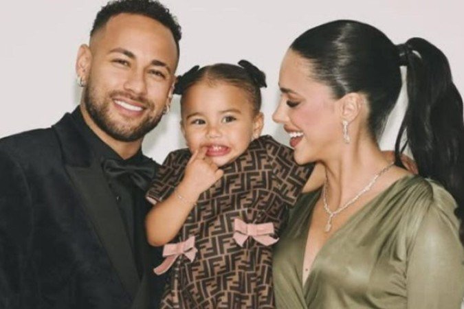Neymar, Bruna Biancardi e Mavie - (crédito: Reprodução / Instagram) Neymar, Bruna Biancardi e Mavie - (crédito: Reprodução / Instagram)