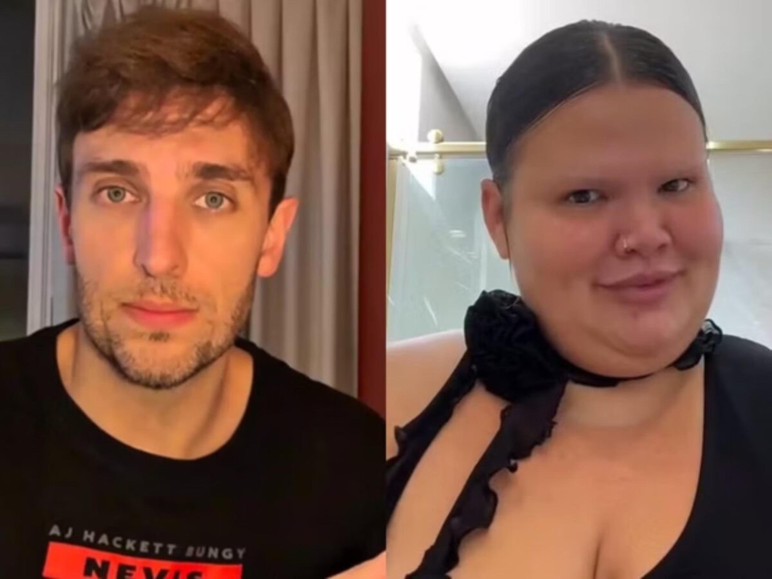 Após condenação, Leo Lins volta a fazer piada com Thais Carla - (crédito: Observatorio dos Famosos) Após condenação, Leo Lins volta a fazer piada com Thais Carla - (crédito: Observatorio dos Famosos)