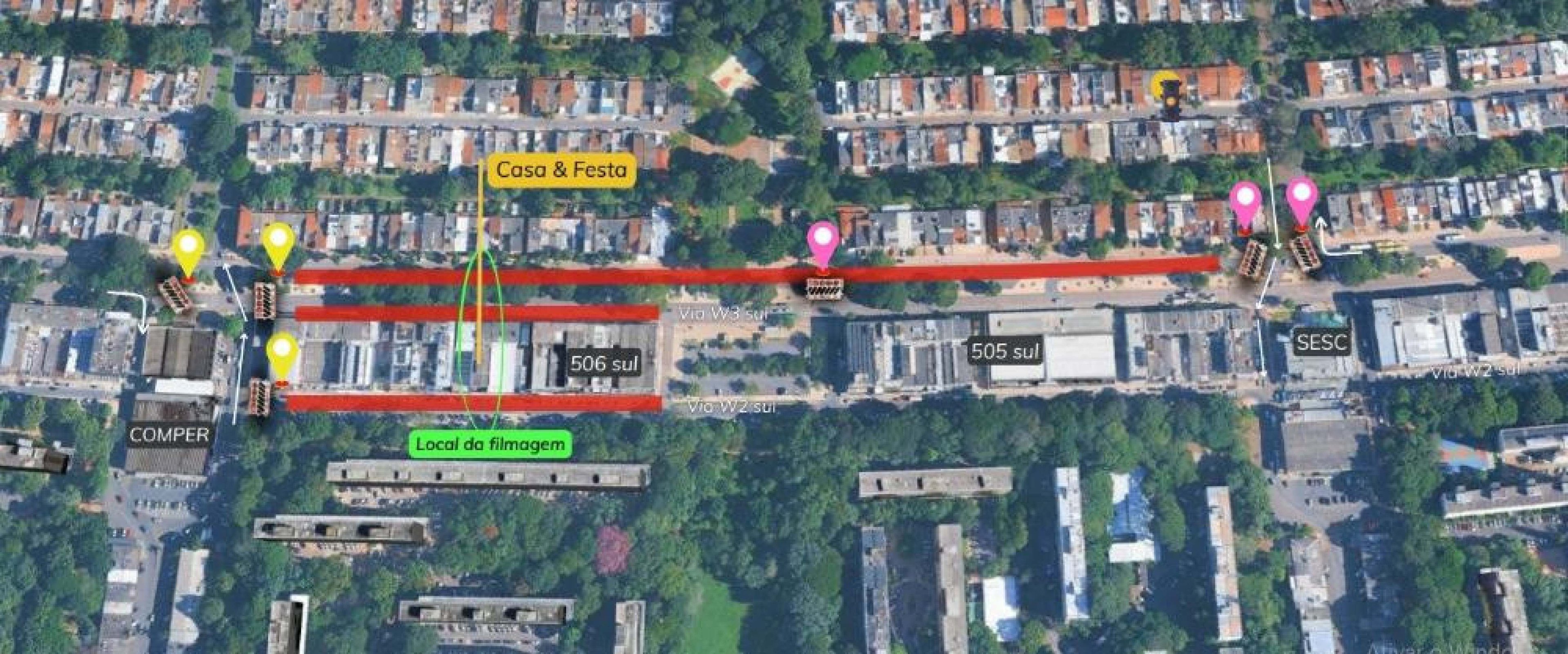 As equipes de fiscalização do Detran-DF realizarão intervenções no trânsito