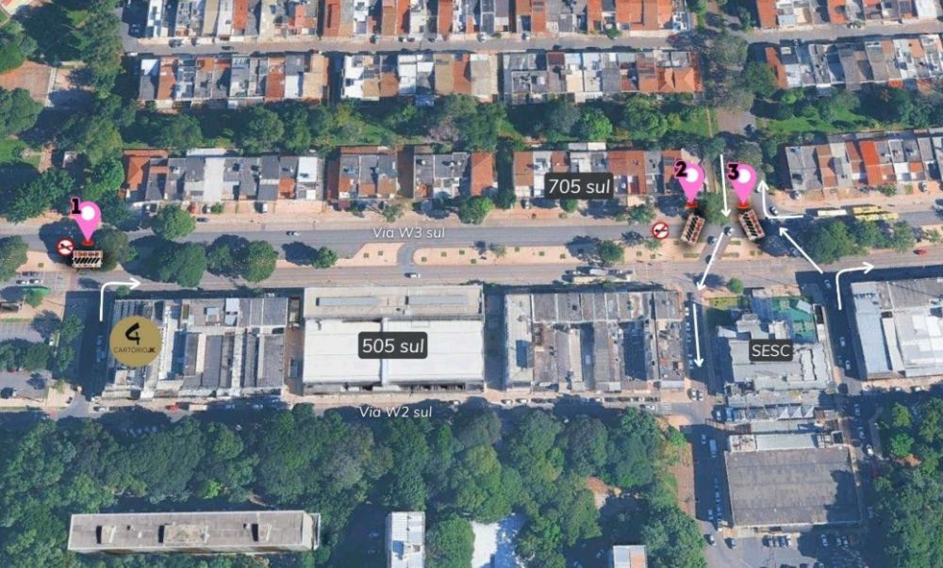 As equipes de fiscalização do Detran-DF realizarão intervenções no trânsito