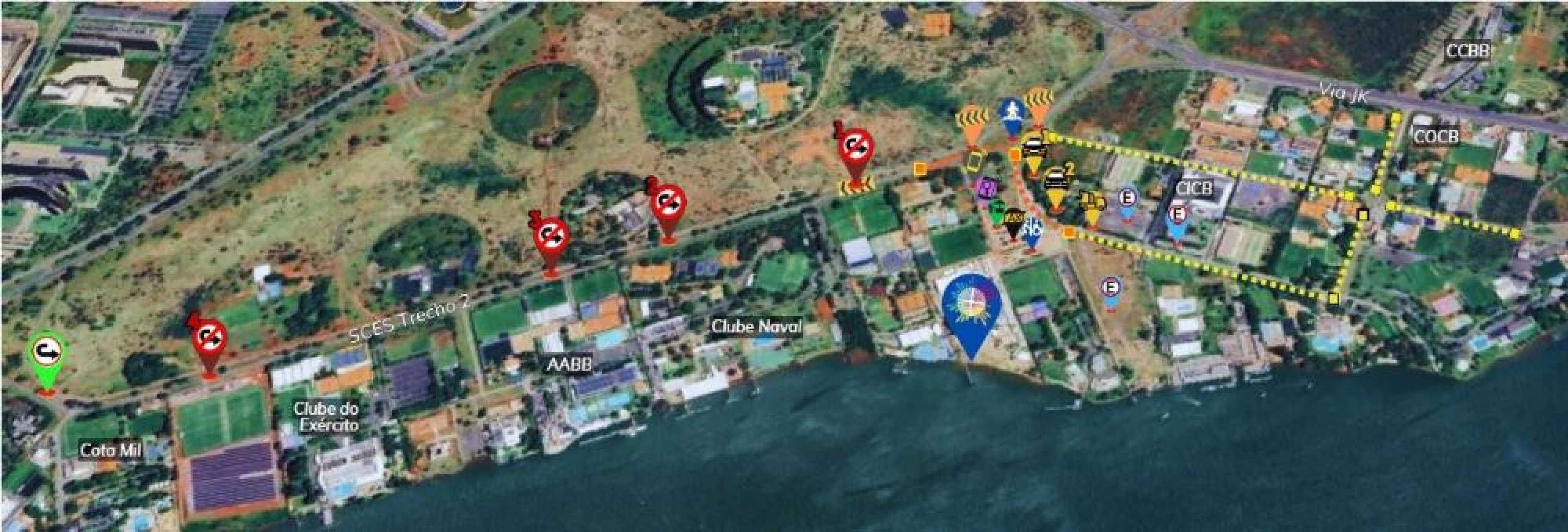 As equipes de fiscalização do Detran-DF realizarão intervenções no trânsito