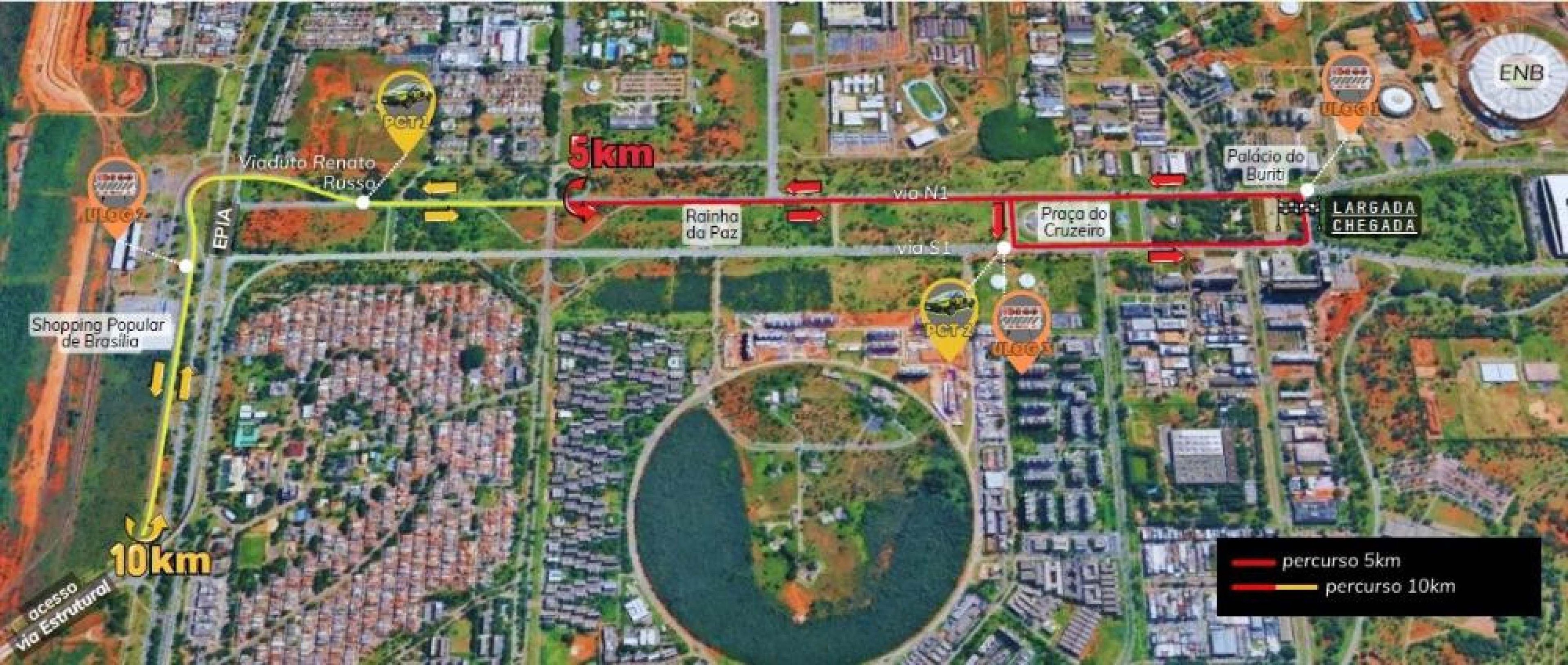 As equipes de fiscalização do Detran-DF realizarão intervenções no trânsito