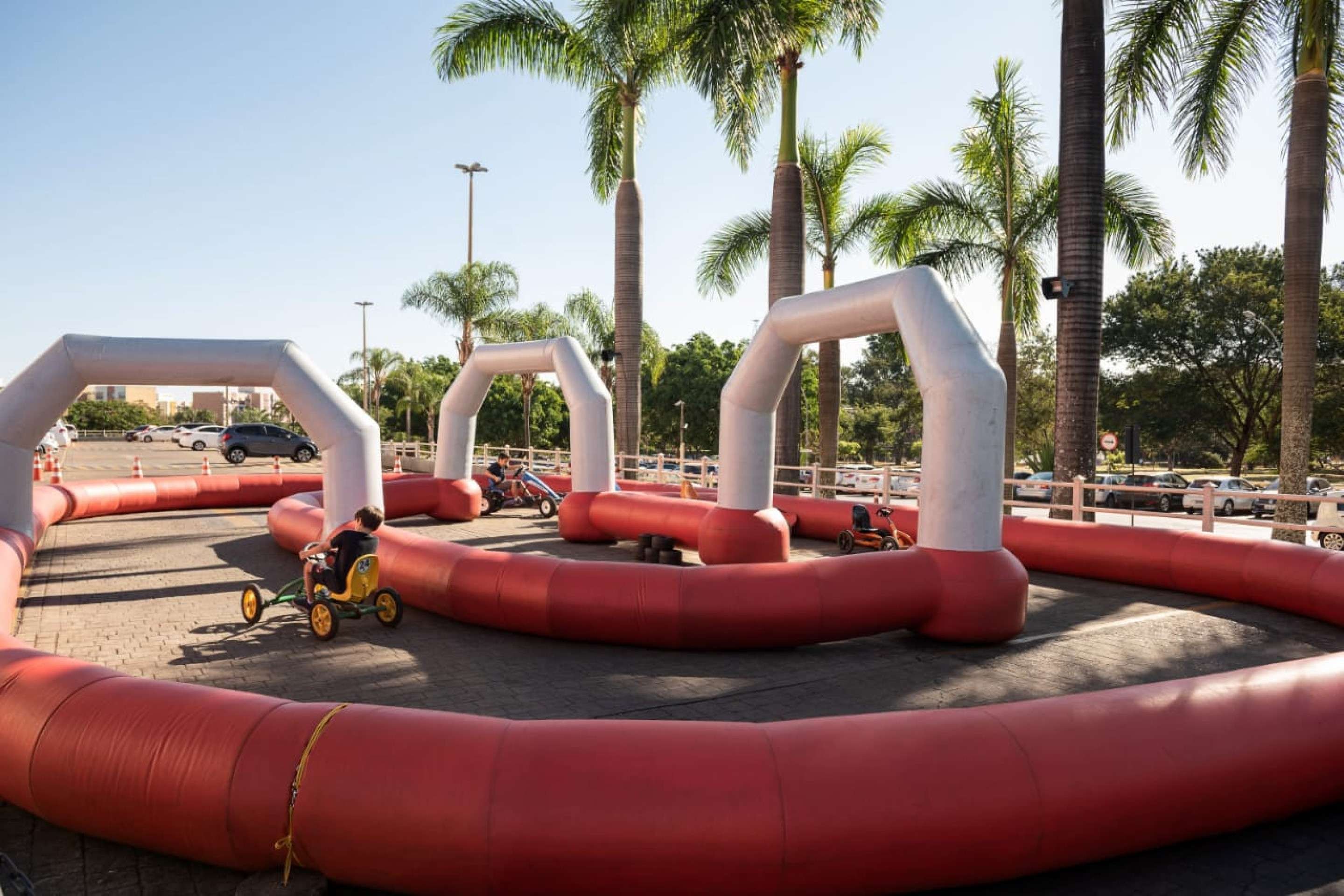 Circuito de Pedal Kart promete fazer sucesso entre pais e filhos no Venâncio