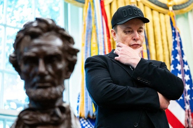 O partido de Elon Musk foi anunciado neste sábado (5/7) após o megaempresário desembarcar do governo de Trump - (crédito: AFP) O partido de Elon Musk foi anunciado neste sábado (5/7) após o megaempresário desembarcar do governo de Trump - (crédito: AFP)