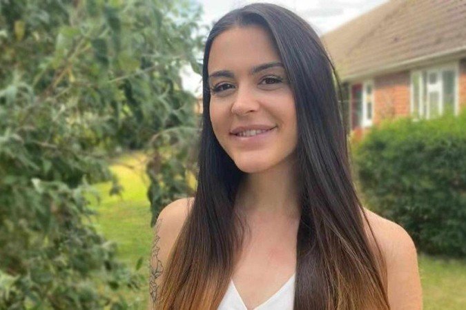 O peso de Abbie caiu muito durante o período em que ela ficou viciada na droga - (crédito: Abbie) O peso de Abbie caiu muito durante o período em que ela ficou viciada na droga - (crédito: Abbie)