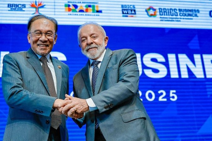 Lula anunciou que vai atender convite do primeiro-Ministro Anwar bin Ibrahim, e irá à Malásia em Outubro 
       -  (crédito:  Ricardo Stuckert / PR)