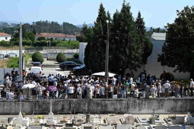 Funeral de Diogo Jota não conta com a presença de Cristiano Ronaldo - (crédito: Alexander Hassenstein/Getty Images) Funeral de Diogo Jota não conta com a presença de Cristiano Ronaldo - (crédito: Alexander Hassenstein/Getty Images)