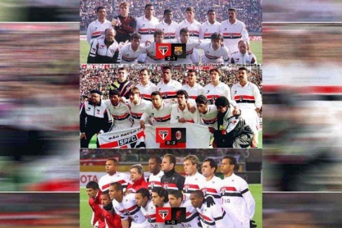 São Paulo provoca o Palmeiras após queda no Mundial - Foto: Reprodução/instagram - (crédito: Foto: Reprodução/instagram) São Paulo provoca o Palmeiras após queda no Mundial - Foto: Reprodução/instagram - (crédito: Foto: Reprodução/instagram)