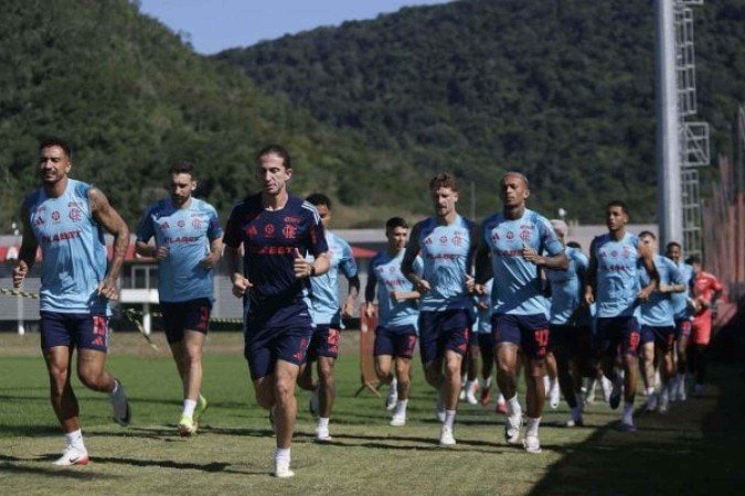 Flamengo se reapresenta visando sequência da temporada - (crédito: Foto: Gilvan de Souza/Flamengo) Flamengo se reapresenta visando sequência da temporada - (crédito: Foto: Gilvan de Souza/Flamengo)
