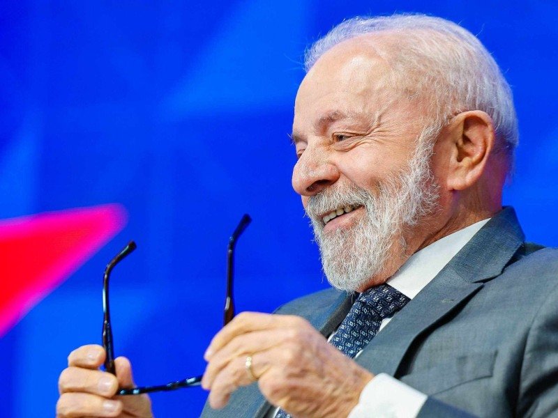  05.07.2025 - Presidente da Rep..blica, Luiz In..cio Lula da Silva, durante a Cerim..nia de Abertura do F..rum Empresarial dos BRICS, no Pier Mau... Rio de Janeiro - RJ.......Foto: Ricardo Stuckert / PR
     -  (crédito:  Ricardo Stuckert / PR)