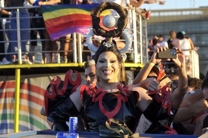  06/07/.2025 Ed Alves CB/DA Press. Cidades. Passeata LGBTQIA+ 2025 - Esplanada dos Ministerios. 