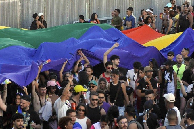  06/07/.2025 Ed Alves CB/DA Press. Cidades. Passeata LGBTQIA+ 2025 - Esplanada dos Ministerios. 