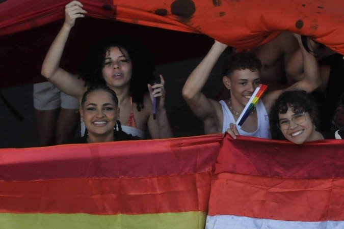  06/07/.2025 Ed Alves CB/DA Press. Cidades. Passeata LGBTQIA+ 2025 - Esplanada dos Ministerios. 