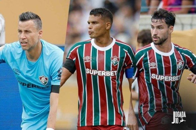 Fifa colocou Fábio, Thiago Silva e Martinelli na seleção das quartas de final do Mundial - (crédito: Fotos: Marcelo Gonçalves/Fluminense FC) Fifa colocou Fábio, Thiago Silva e Martinelli na seleção das quartas de final do Mundial - (crédito: Fotos: Marcelo Gonçalves/Fluminense FC)