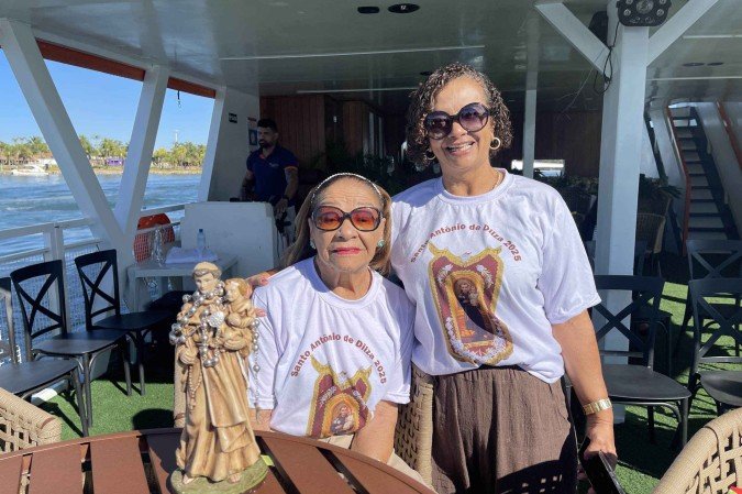 Mãe e filha ressaltam importância de Santo Antônio na vida delas: 