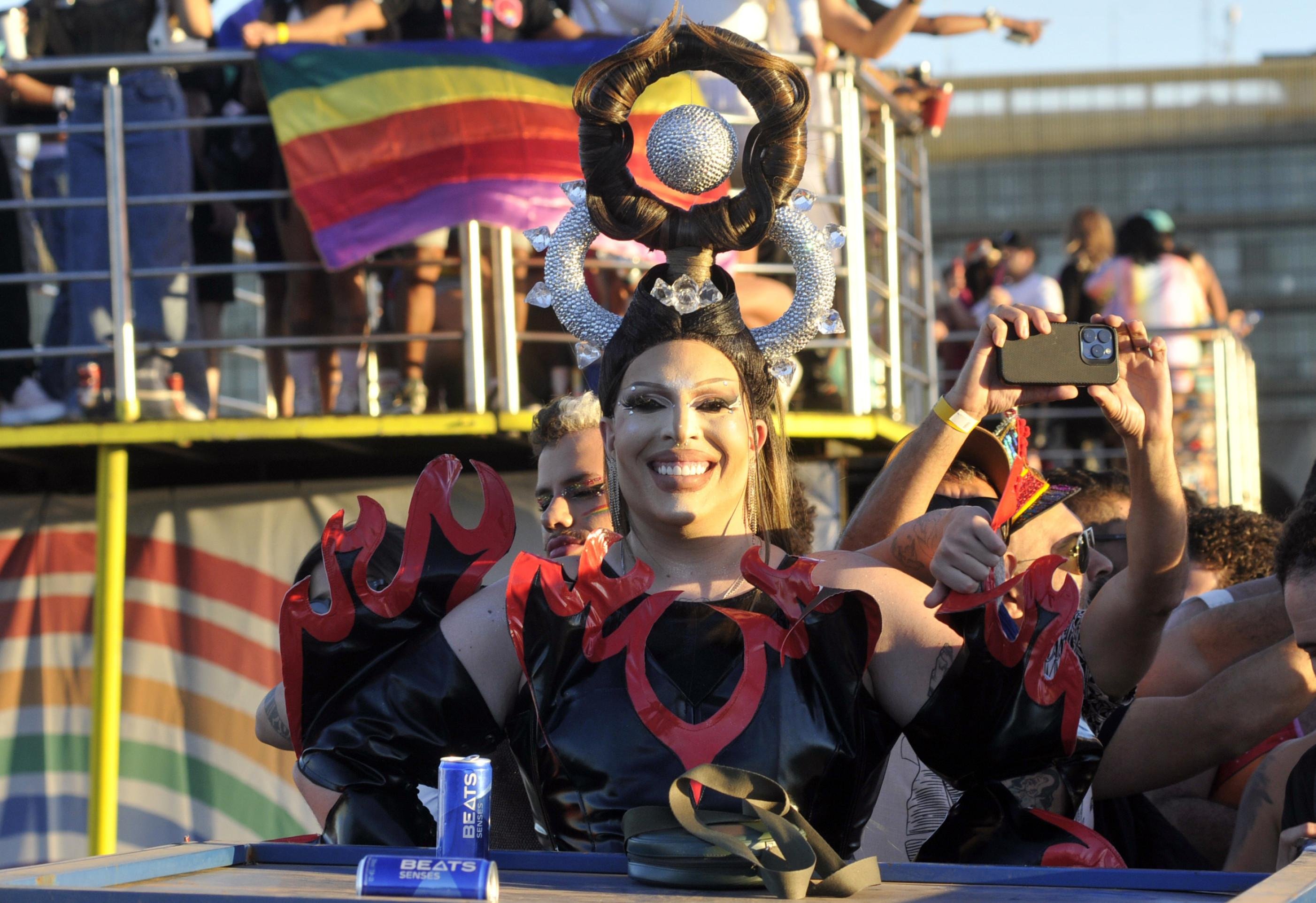  06/07/.2025 Ed Alves CB/DA Press. Cidades. Passeata LGBTQIA+ 2025 - Esplanada dos Ministerios. 