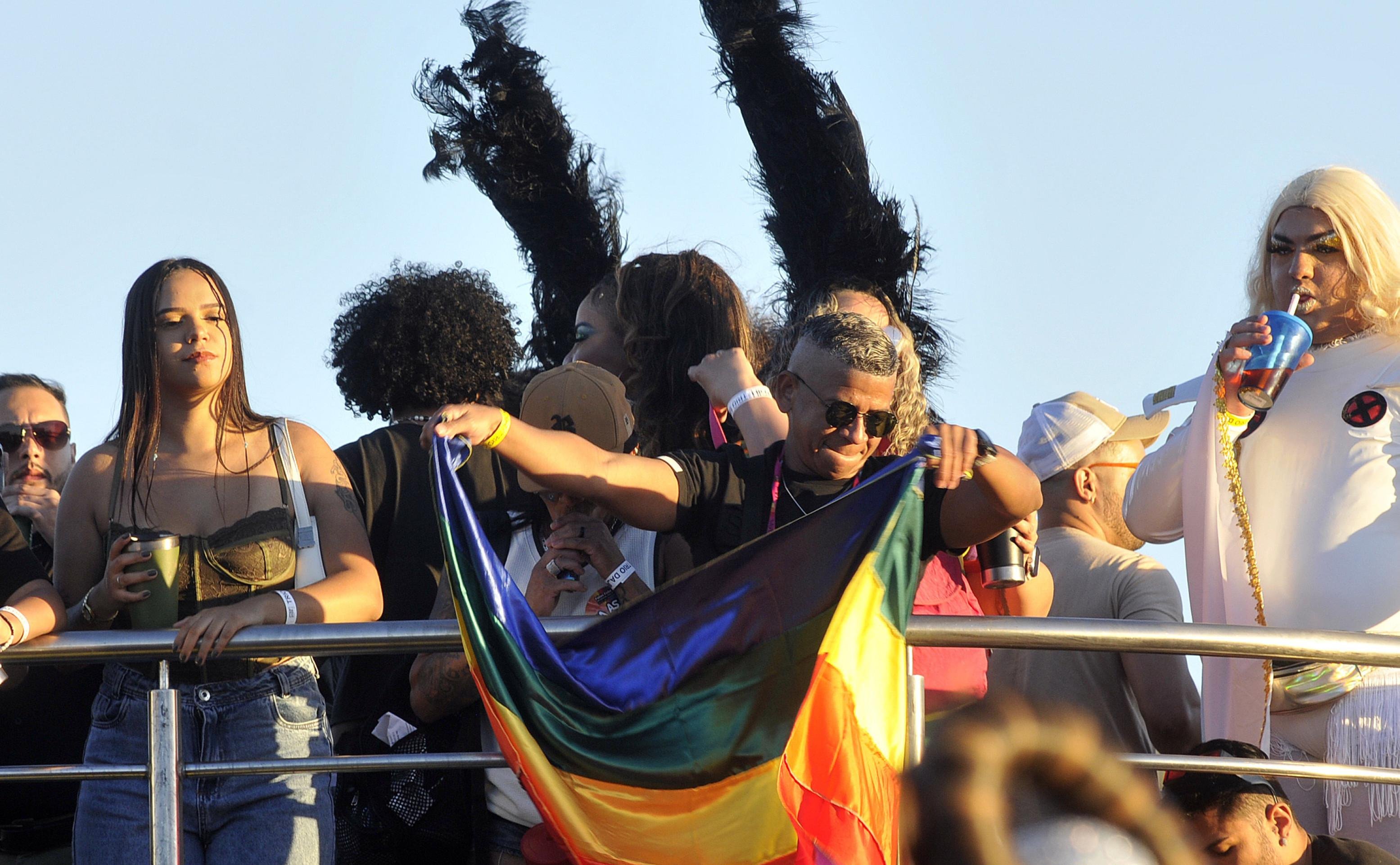  06/07/.2025 Ed Alves CB/DA Press. Cidades. Passeata LGBTQIA+ 2025 - Esplanada dos Ministerios. 