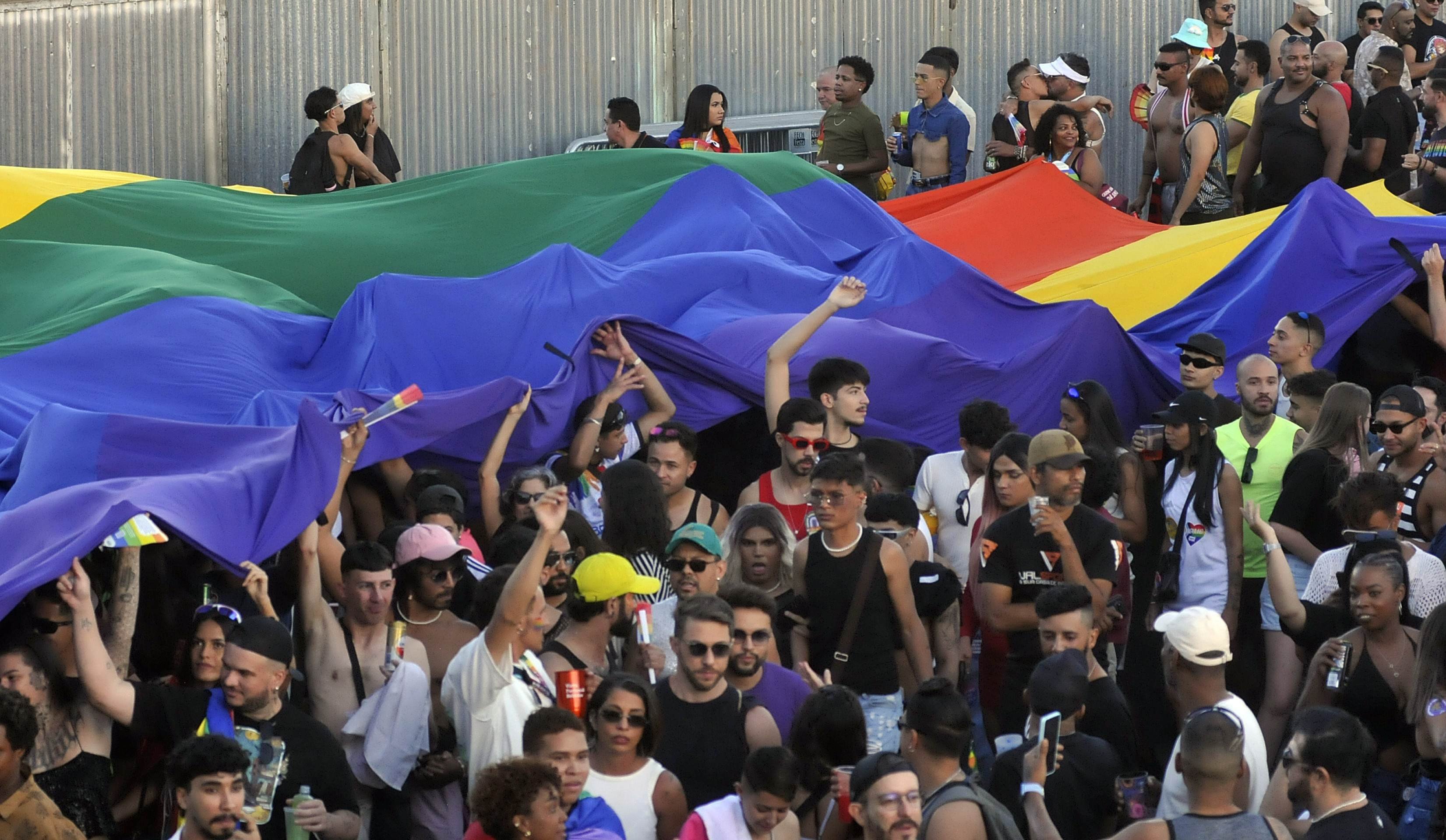  06/07/.2025 Ed Alves CB/DA Press. Cidades. Passeata LGBTQIA+ 2025 - Esplanada dos Ministerios. 