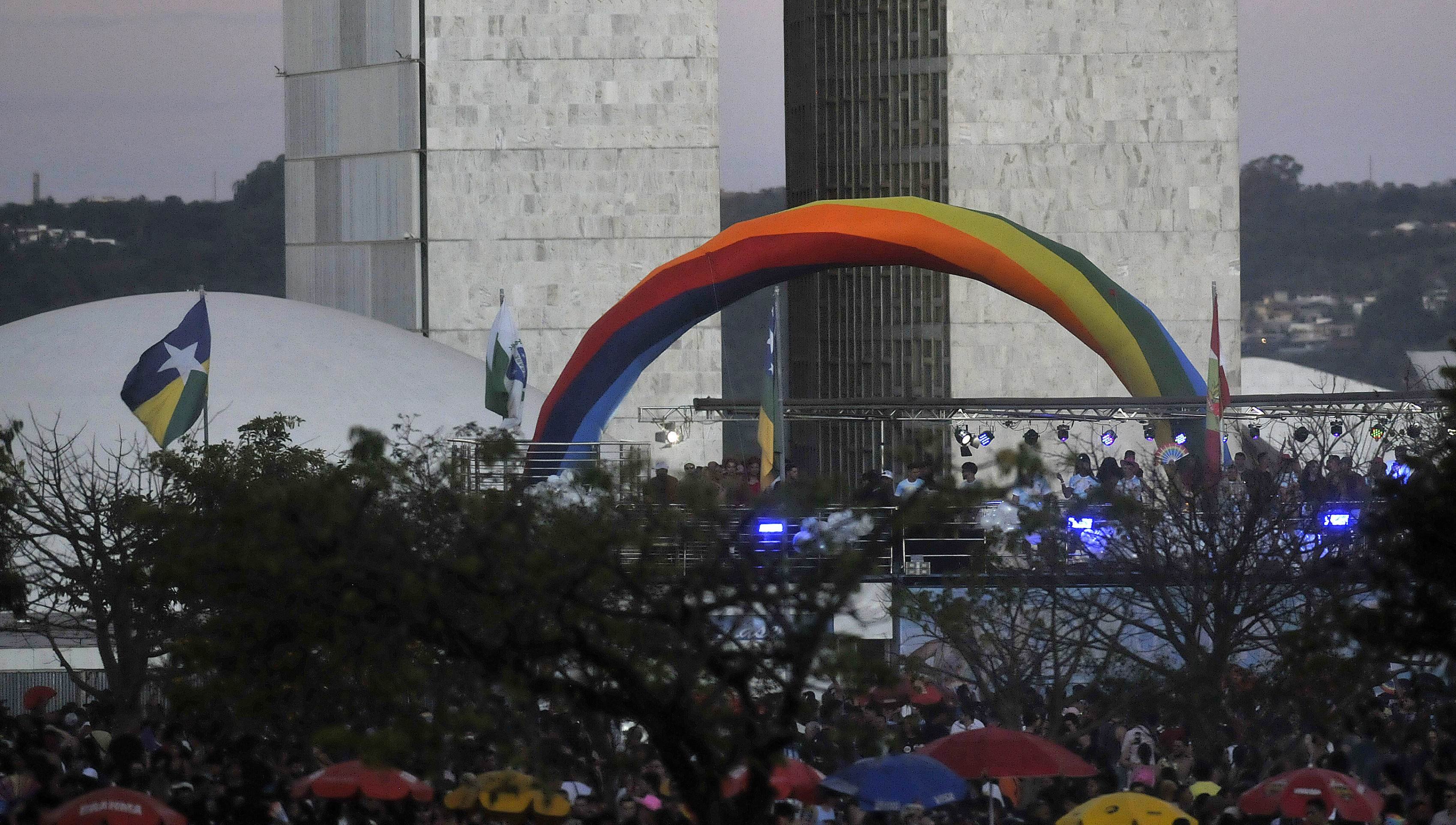 06/07/.2025 Ed Alves CB/DA Press. Cidades. Passeata LGBTQIA+ 2025 - Esplanada dos Ministerios. 