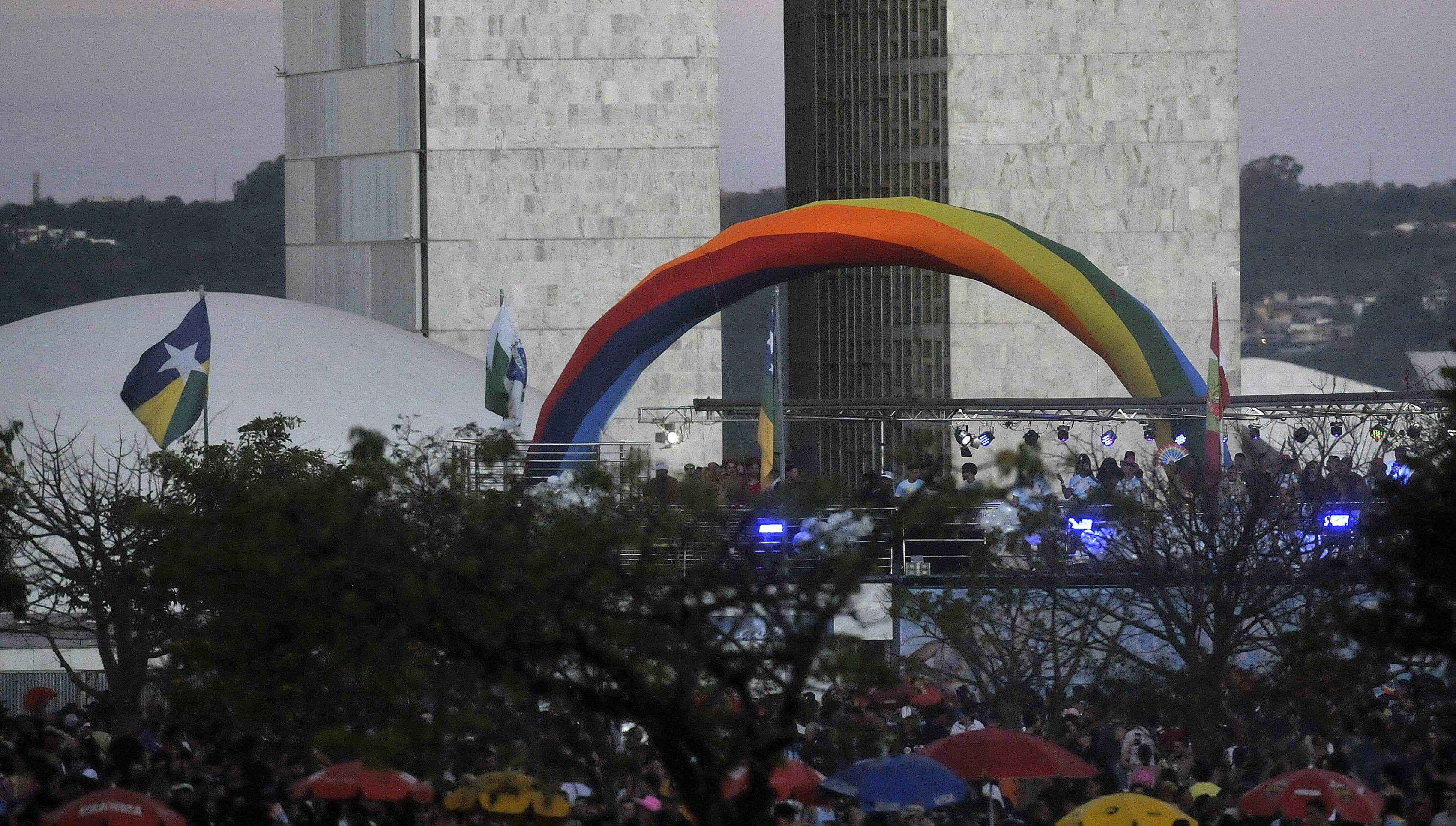  06/07/.2025 Ed Alves CB/DA Press. Cidades. Passeata LGBTQIA+ 2025 - Esplanada dos Ministerios. 