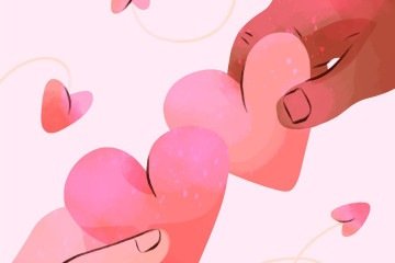 O amor, ao contrário do que os clichês sugerem, acontece menos no coração e muito mais no cérebro -  (crédito: Freepik)
