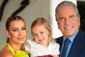 Ana Paula Sieberto e Roberto Justus falam sobre ataques contra filha -  (crédito: Reprodução Instagram)