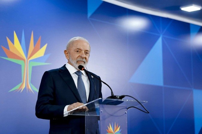 Presidente Lula na cúpula do Brics -  (crédito: Ricardo Stuckert/PR)