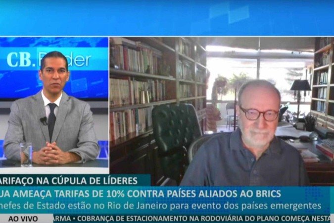 Everardo Maciel, ex-secretário da Receita Federal, foi o convidado do 'CB.Poder' desta segunda-feira -  (crédito: reprodução/youtube)